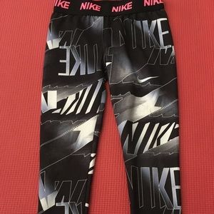 Girl Nike Dri fit pant workout pants